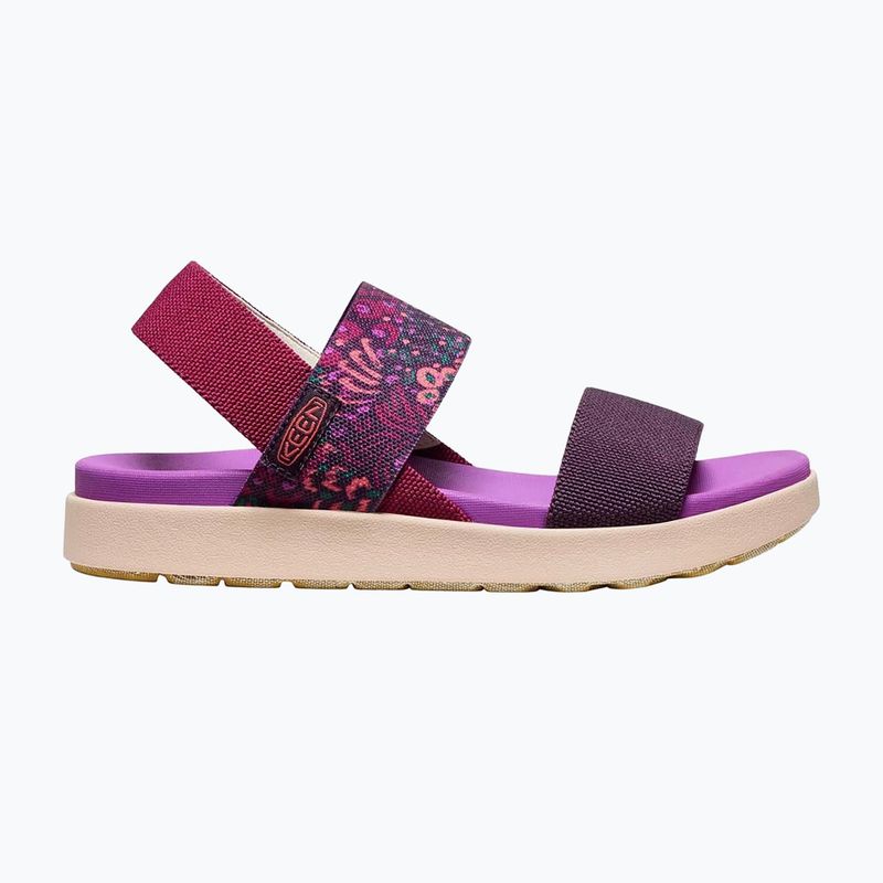 Női KEEN Elle Backstrap szandál beaujolais/plum tökéletes 2