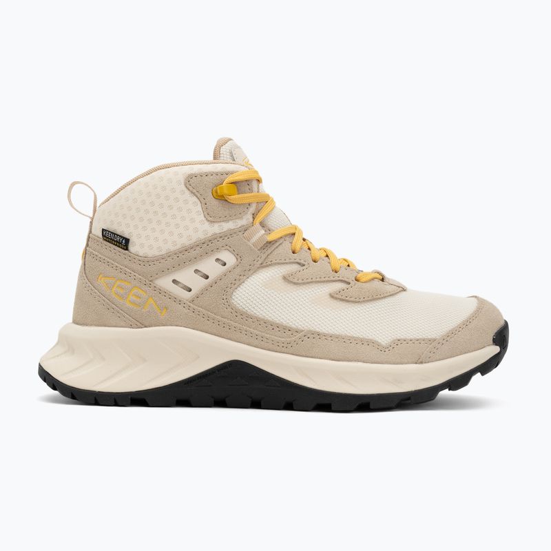 Női túrabakancs Keen Hightrail Mid Waterproof Birch birch/daffodil 2