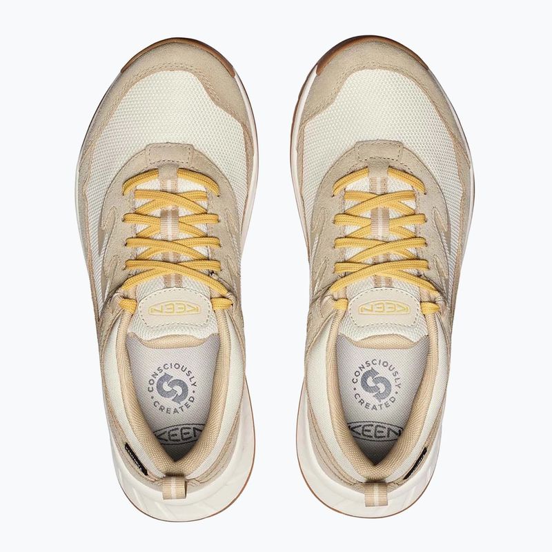 Női túracipők KEEN Hightrail Waterproof birch/daffodil 7