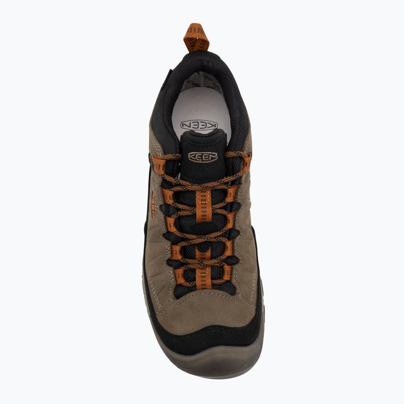 Férfi túracipők KEEN Targhee IV WP sea turtle/roasted pecan 5