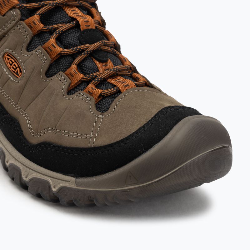 Férfi túracipők KEEN Targhee IV WP sea turtle/roasted pecan 7