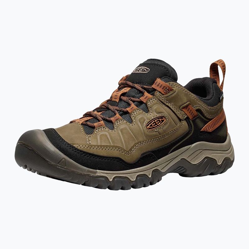 Férfi túracipők KEEN Targhee IV WP sea turtle/roasted pecan 8
