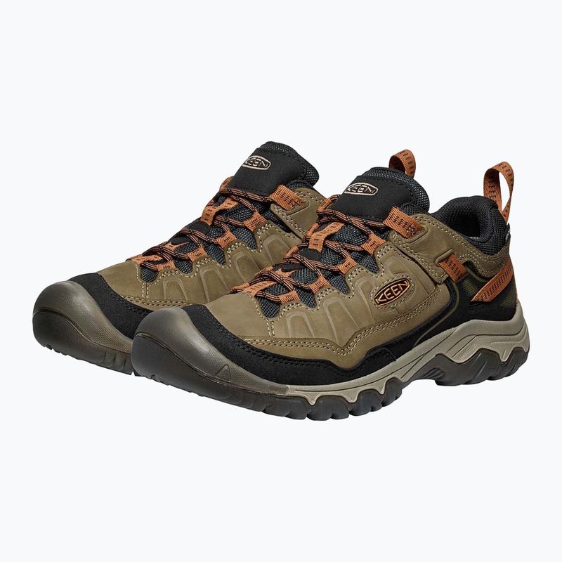 Férfi túracipők KEEN Targhee IV WP sea turtle/roasted pecan 14