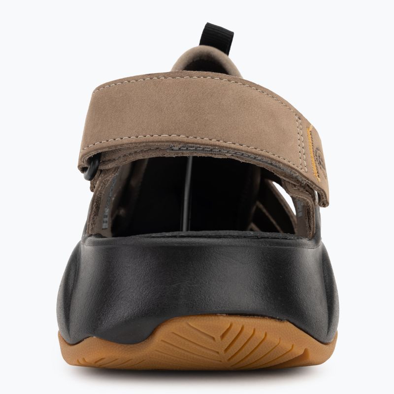 KEEN Hyperport Fisherman Leather bőr szürke/ tölgy buff férfi szandálok 5