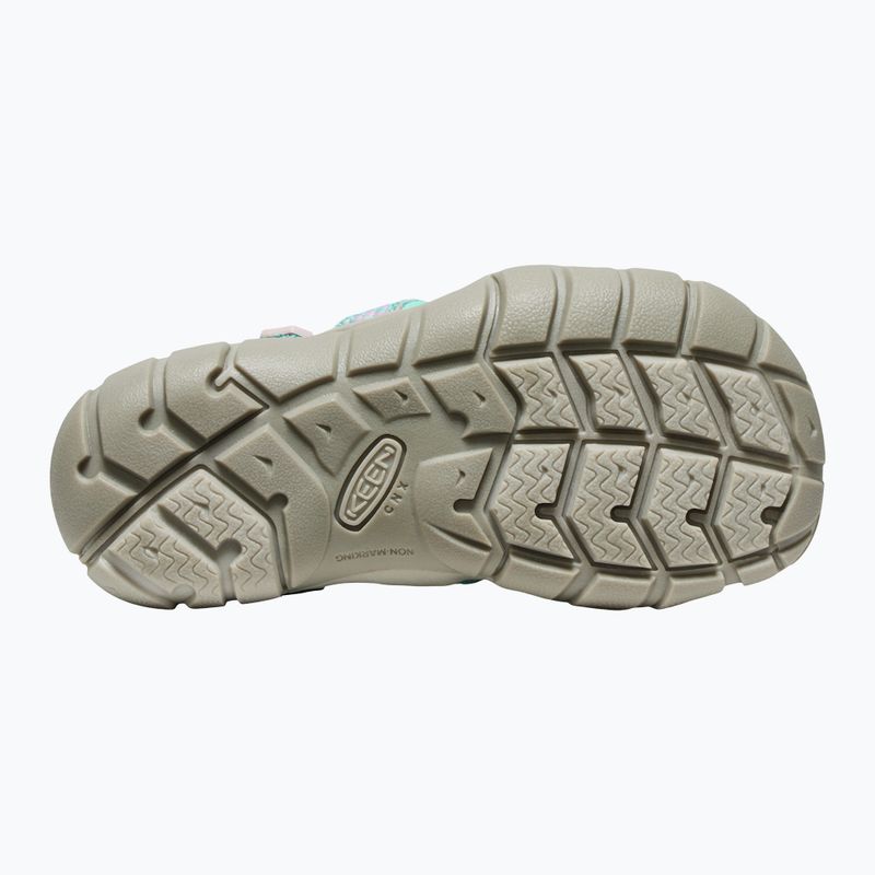 KEEN Seacamp II CNX gyermek szandál aqua/giggle pink 6