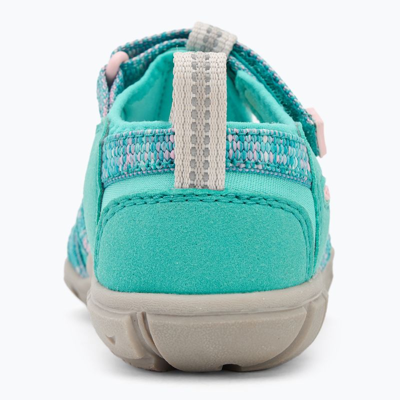 KEEN Seacamp II CNX gyermek szandál aqua/giggle pink 6