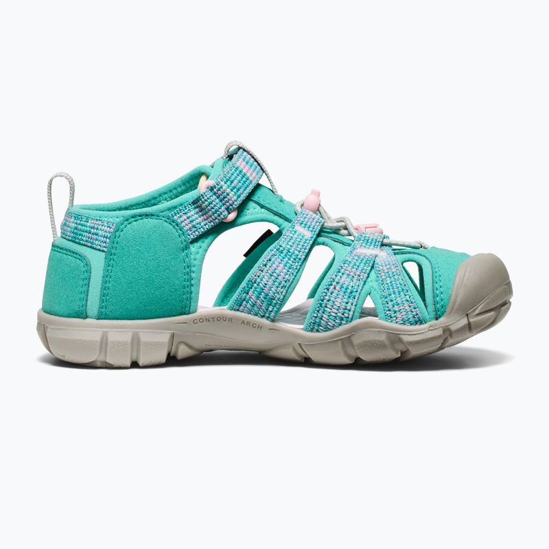 Gyerek szandálok KEEN Seacamp II CNX bright aqua/giggle pink 10