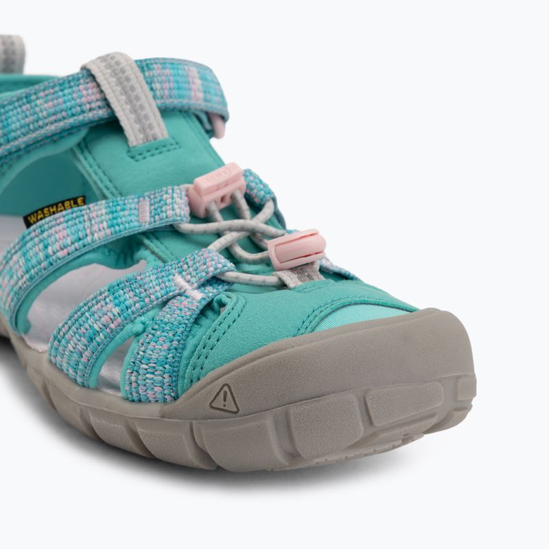 Gyerek szandálok KEEN Seacamp II CNX bright aqua/giggle pink 7