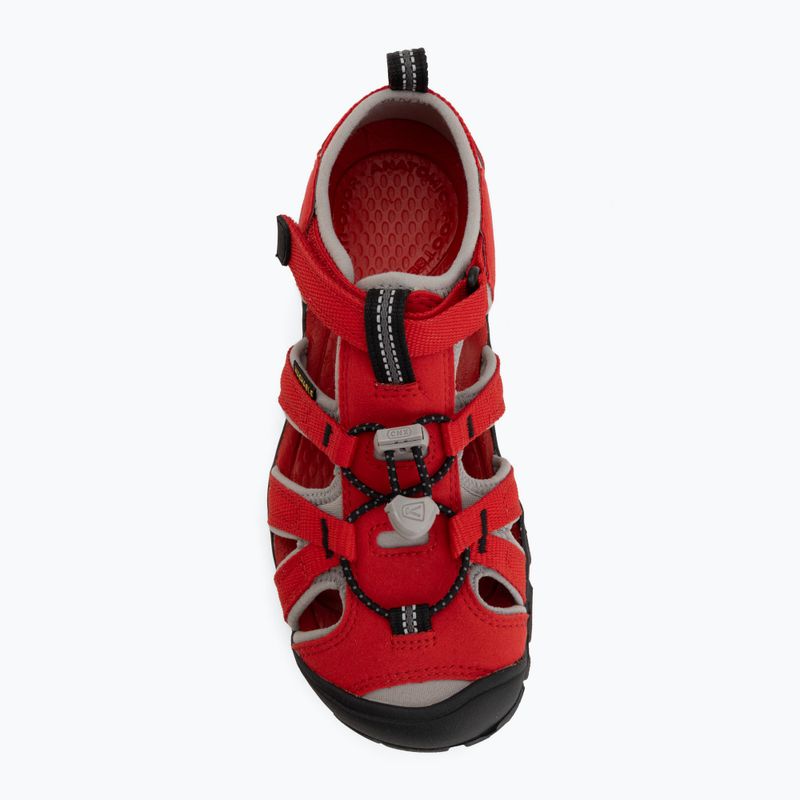 Junior szandálok KEEN Seacamp II CNX red/alloy 5
