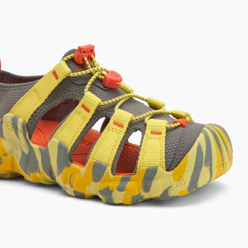 KEEN Hyperport H2 gyermek szandál esti primőr/acélszürke 7