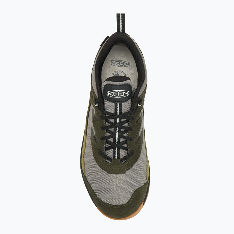 Férfi túracipő KEEN Hightrail Waterproof Steel grey/forest night 5