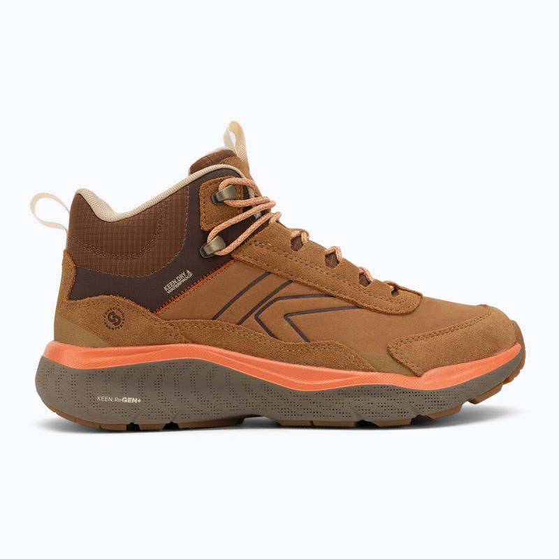Női túracipők Keen Leiki Leather Mid Waterproof chipmunk/bison 2