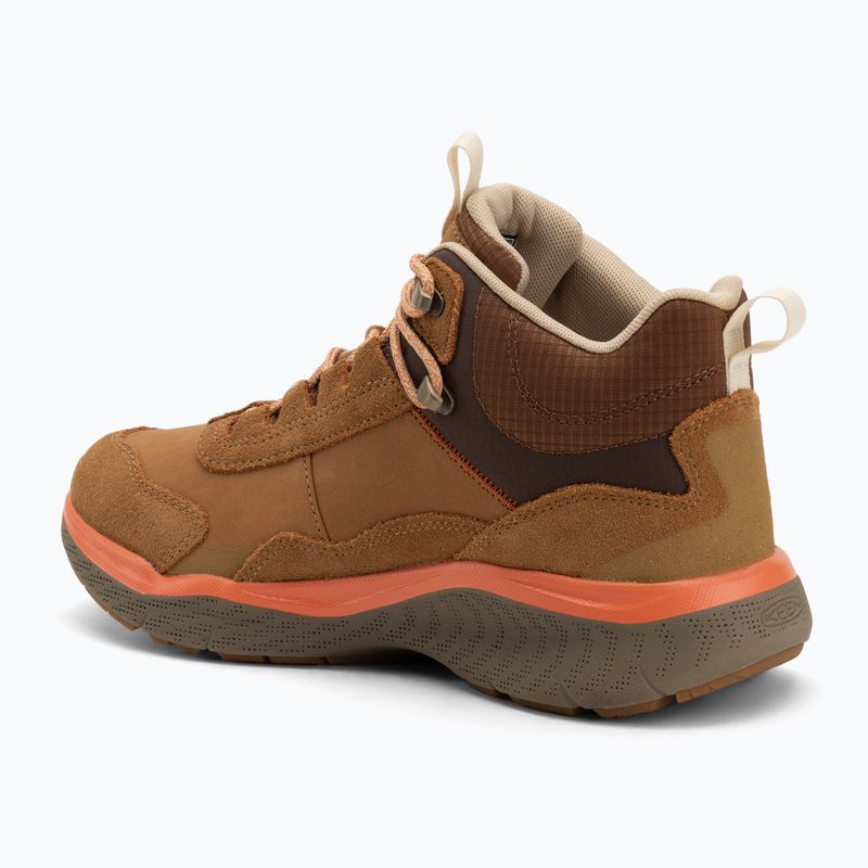 Női túracipők Keen Leiki Leather Mid Waterproof chipmunk/bison 3