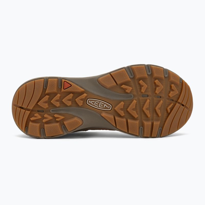 Női túracipők Keen Leiki Leather Mid Waterproof chipmunk/bison 4