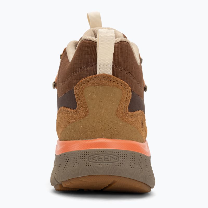 Női túracipők Keen Leiki Leather Mid Waterproof chipmunk/bison 6