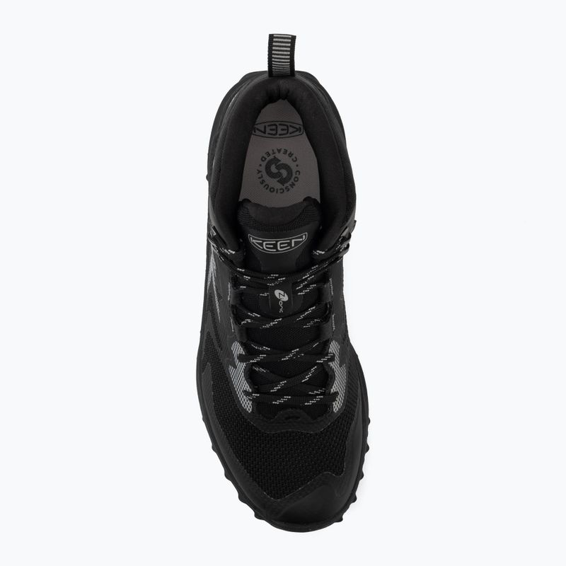 Férfi túracipők KEEN Zionic Nxt Mid Wp triple black 5