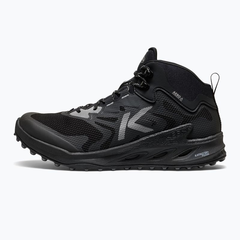 Férfi túracipők KEEN Zionic Nxt Mid Wp triple black 2