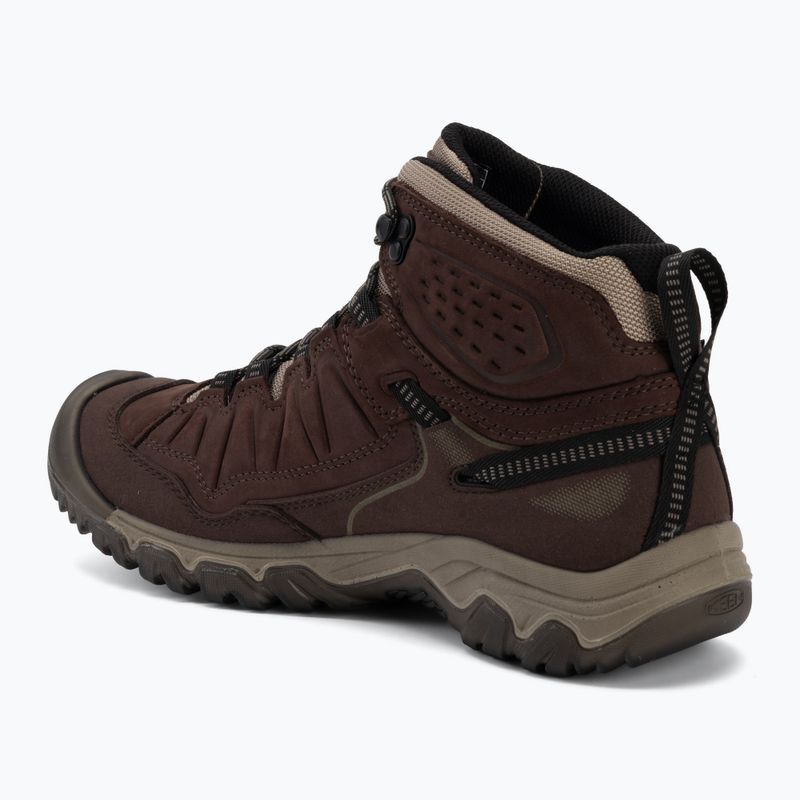 Férfi túracipők KEEN Targhee IV Mid Wp java/bridnle 3