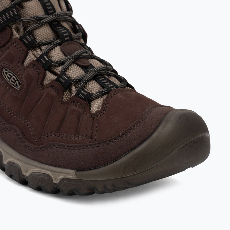 Férfi túracipők KEEN Targhee IV Mid Wp java/bridnle 7