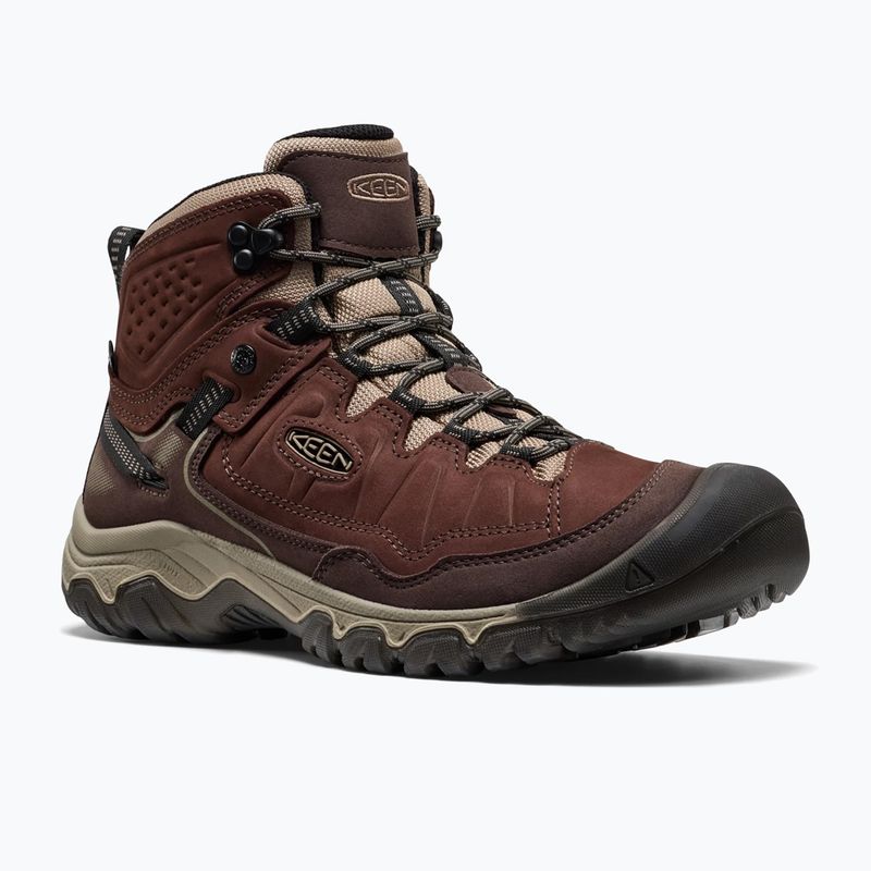 Férfi túracipők KEEN Targhee IV Mid Wp java/bridnle