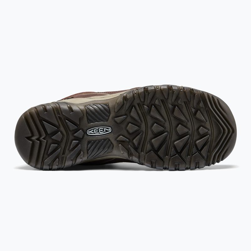 Férfi túracipők KEEN Targhee IV Mid Wp java/bridnle 4