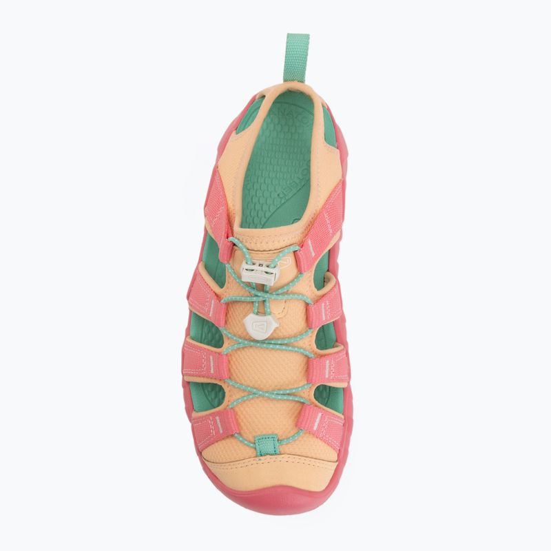 Gyerek szandál KEEN Hyperport H2 pink lemonade/peach fuzz 5