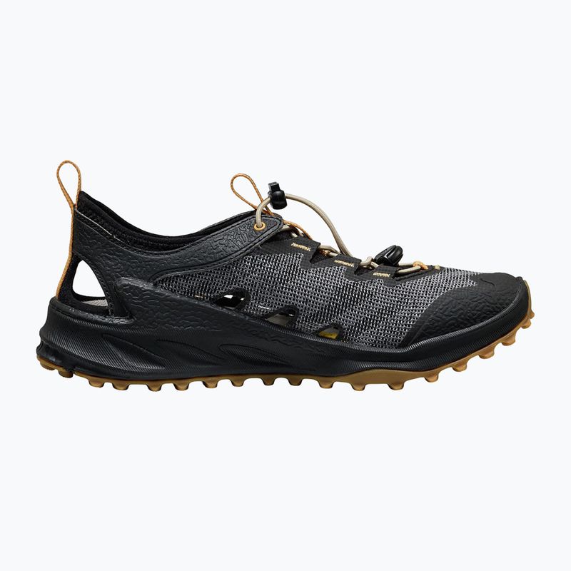 Női szandálok KEEN Zionic Adv black/oak buff 10