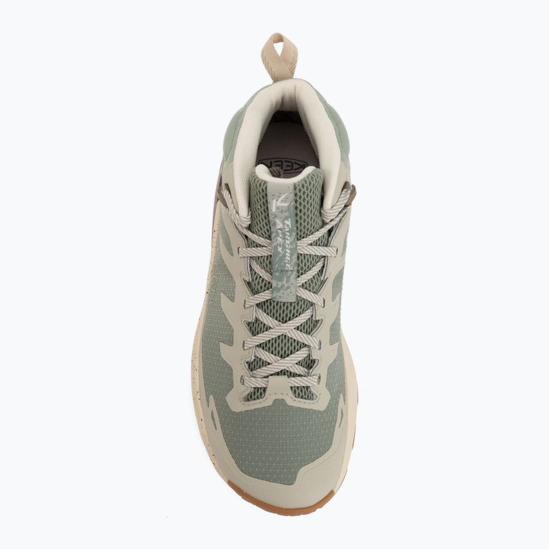 Női túracipők KEEN Targhee Apex Mid Wp lilly pad/fig 5
