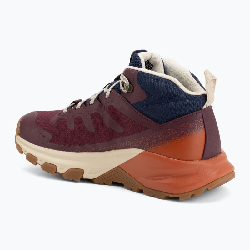 Női túracipők KEEN Targhee Apex Mid Wp fig/burnt brick 3