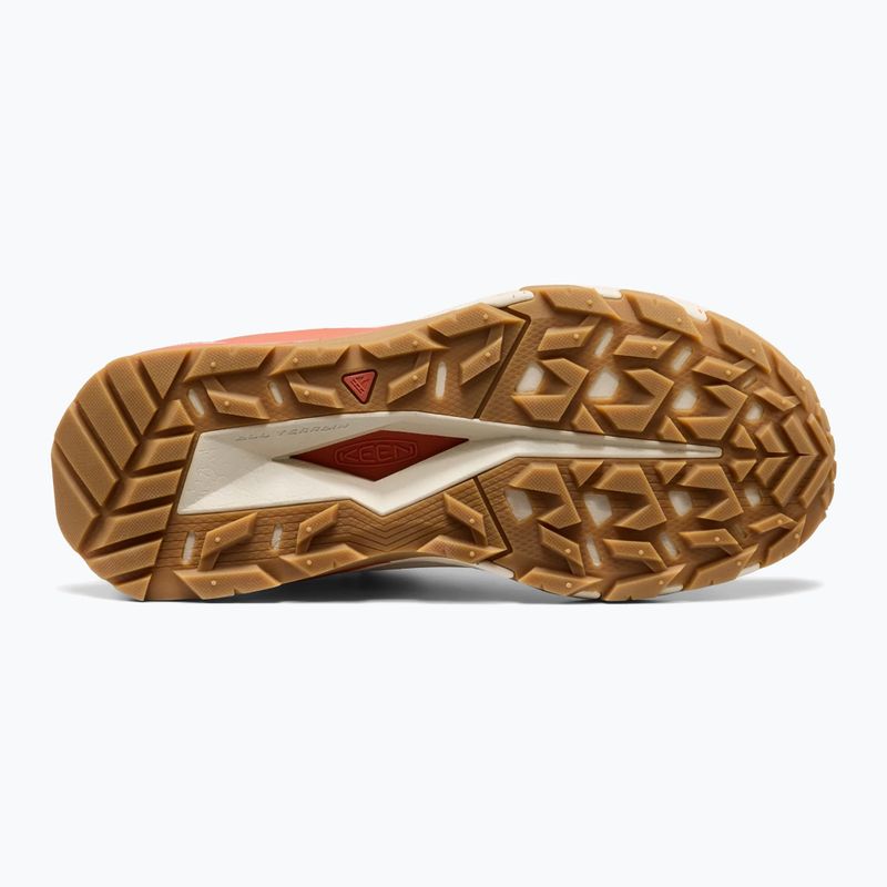 Női túracipők KEEN Targhee Apex Mid Wp fig/burnt brick 4