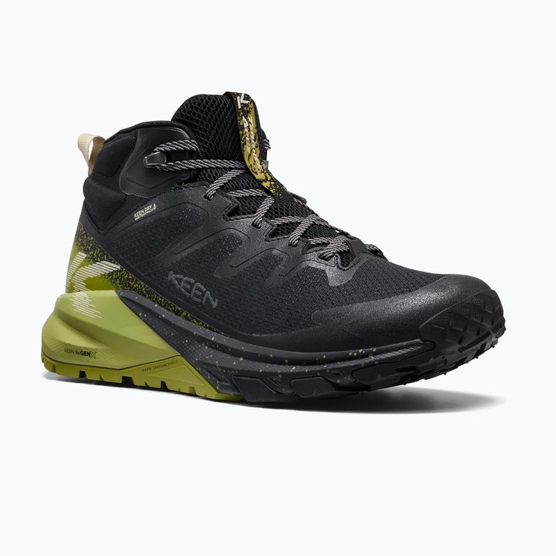 Férfi túracipők KEEN Targhee Apex Mid Wp black/golden cypress