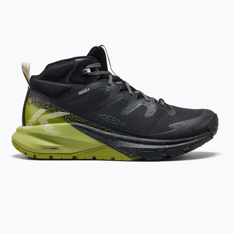 Férfi túracipők KEEN Targhee Apex Mid Wp black/golden cypress 2