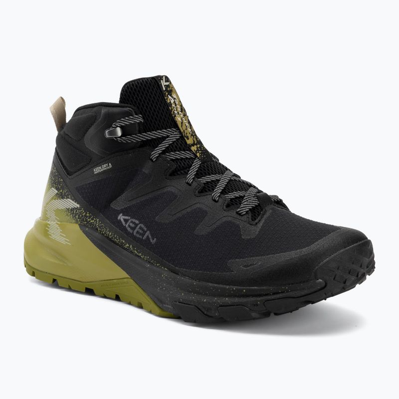 Férfi túracipők KEEN Targhee Apex Mid Wp black/golden cypress