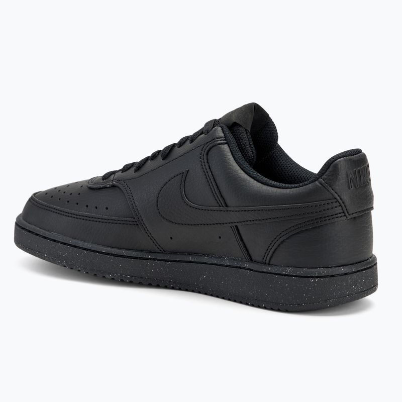 Férfi cipő Nike Court Vision Low Next Nature black / black / black 3