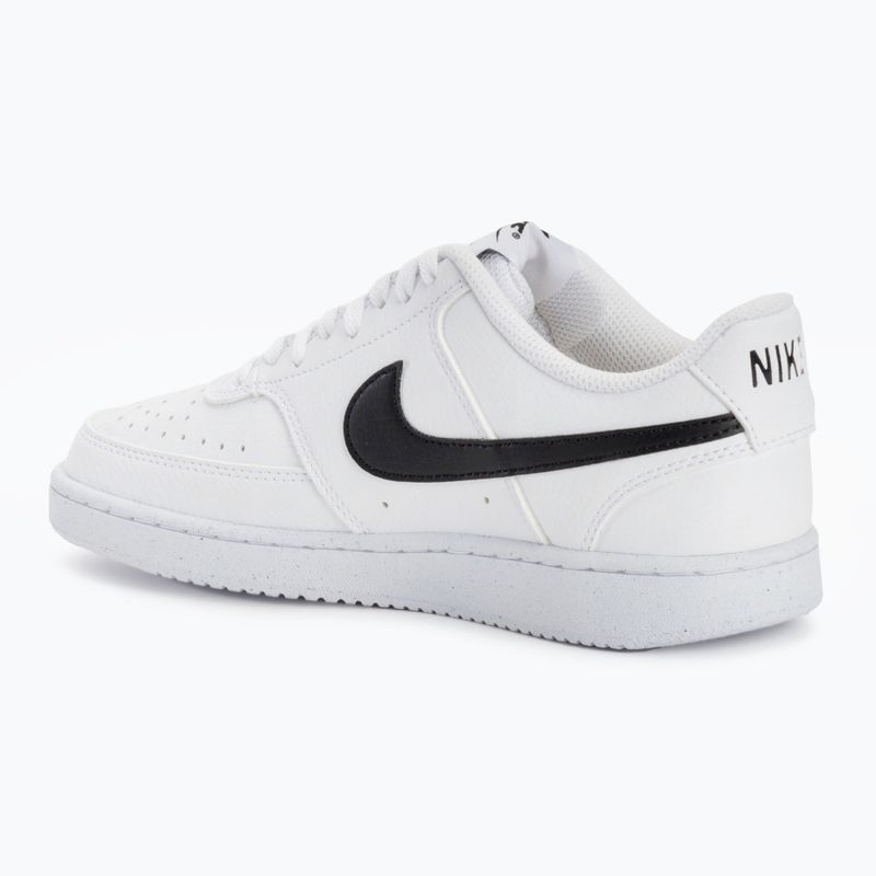 Nike Court Vision Low Next Nature női cipő fehér/fekete 4