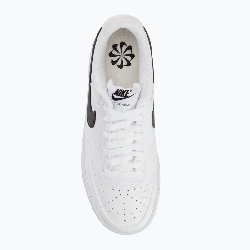 Nike Court Vision Low Next Nature női cipő fehér/fekete 6