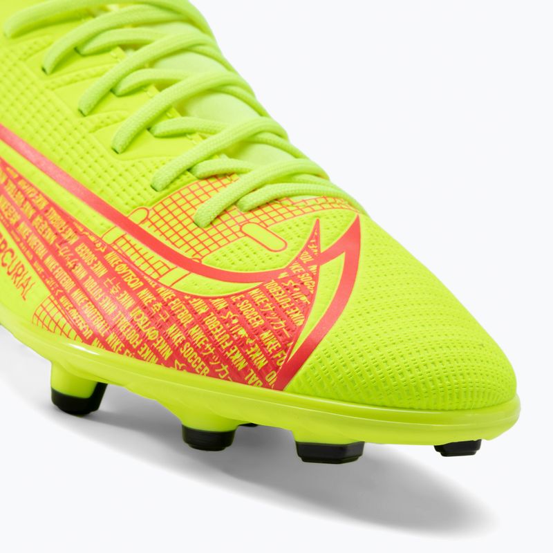 Nike Superfly 8 Club FG/MG Jr gyermek labdarúgócipő sárga CV0790-760 8