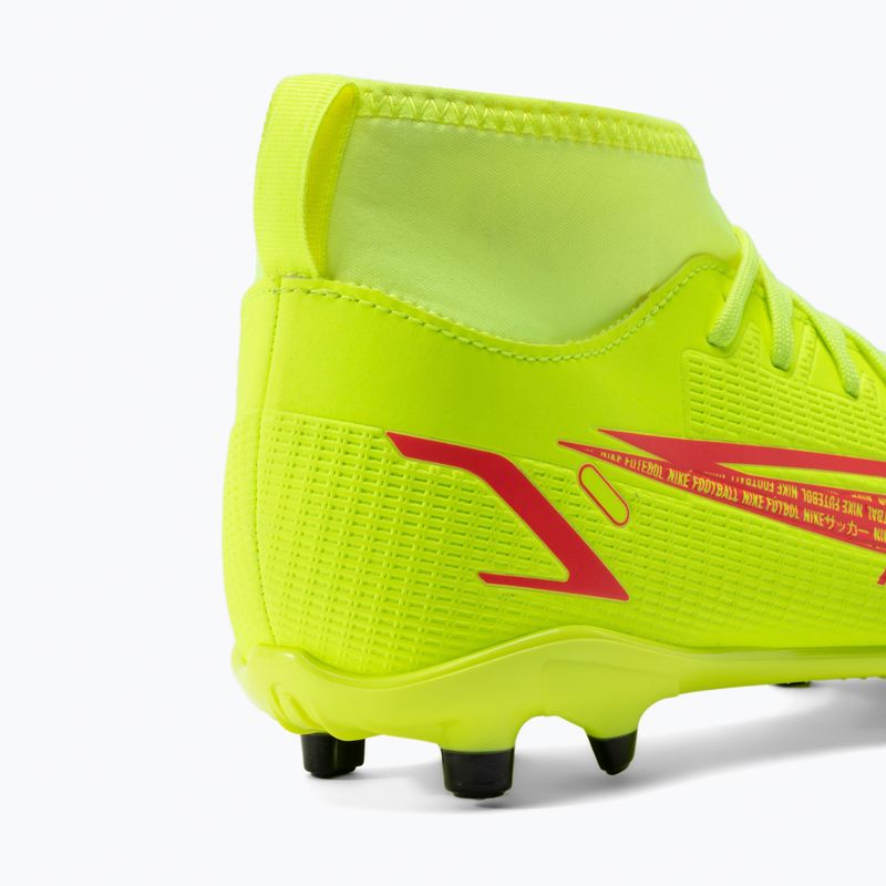 Nike Superfly 8 Club FG/MG Jr gyermek labdarúgócipő sárga CV0790-760 9