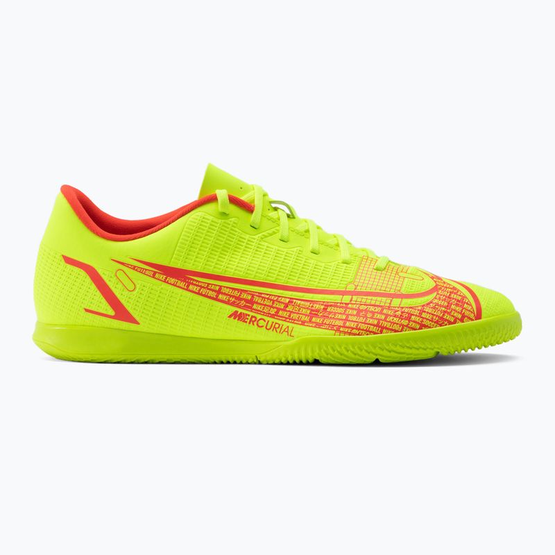 Férfi futballcipő Nike Vapor 14 Club IC sárga CV0980-760 CV0980-760 2