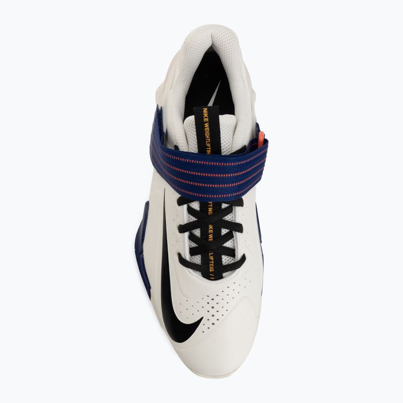 Súlyemelő cipők Nike Savaleos sail/deep royal blue/magic ember/black 5