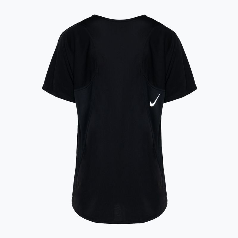 Női futópóló Nike Dri-Fit Race black 2