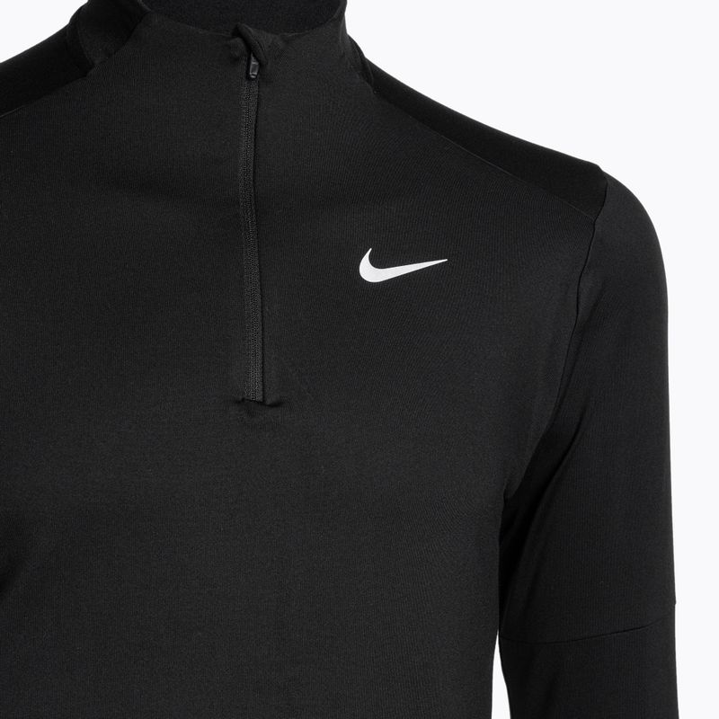 Férfi Nike Dri-FIT Element 1/2-Zip futó hosszú ujjú fekete 3