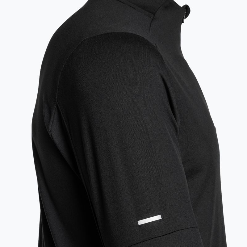 Férfi Nike Dri-FIT Element 1/2-Zip futó hosszú ujjú fekete 4