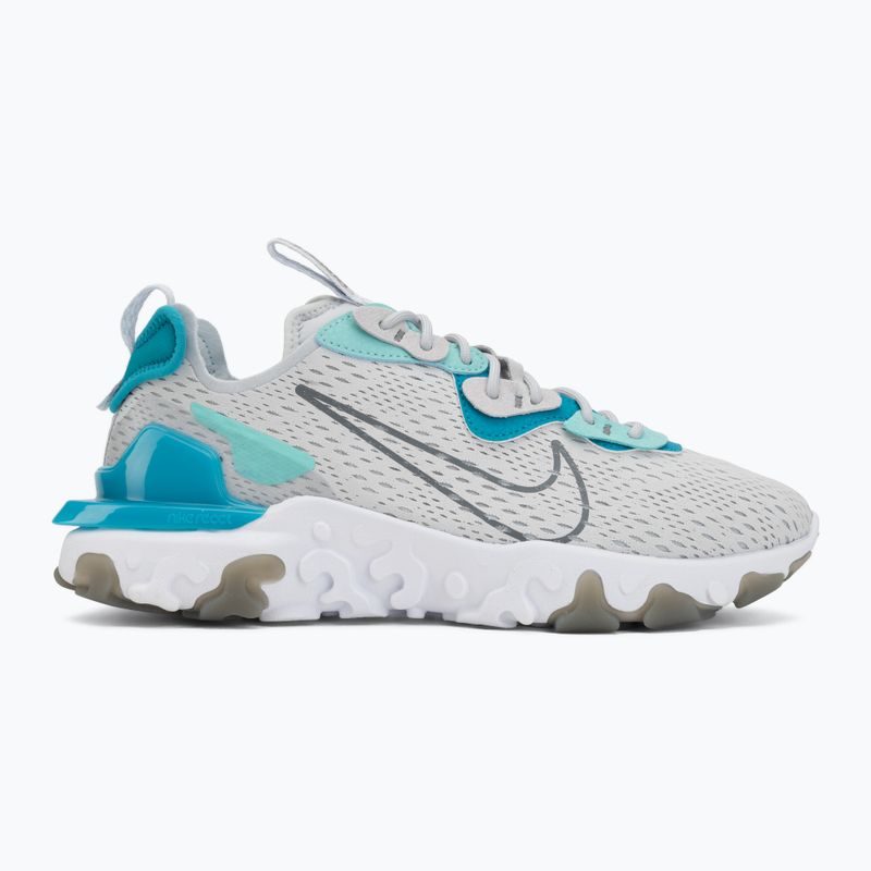 Férfi cipők Nike React Vision pure platinum/aquamarine/smoke grey 2