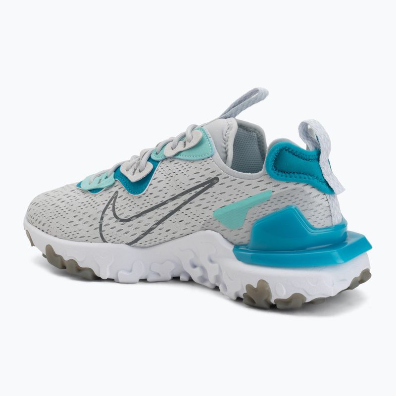 Férfi cipők Nike React Vision pure platinum/aquamarine/smoke grey 3