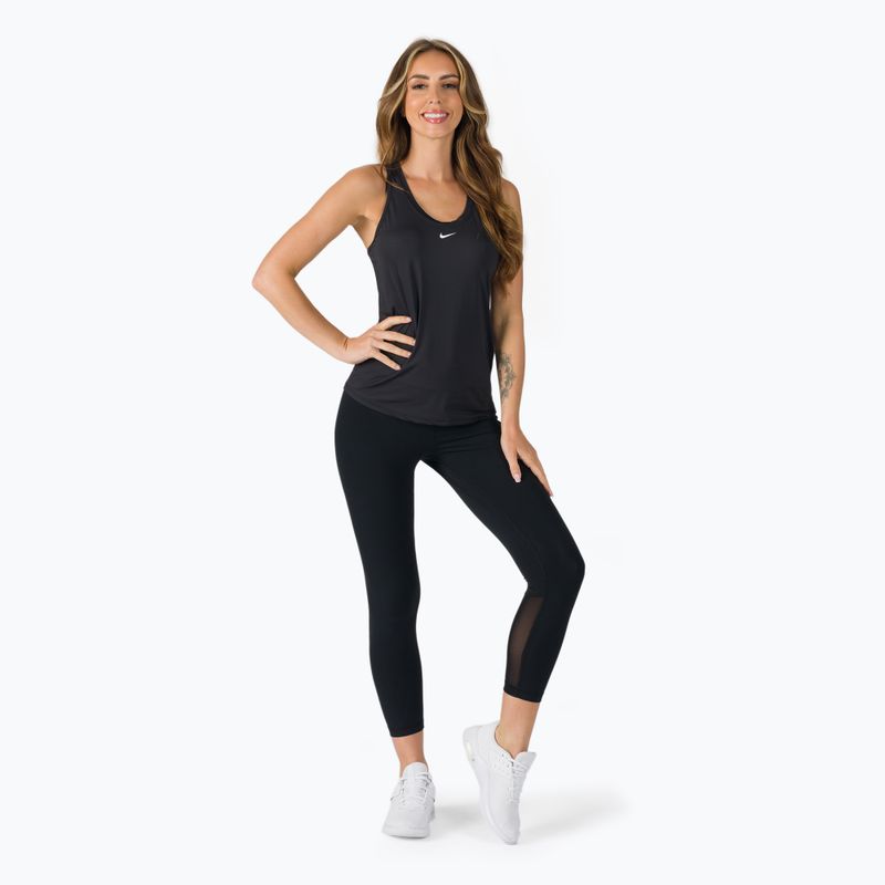Nike Dri-FIT One női edzőtrikó fekete DD0623-010 2