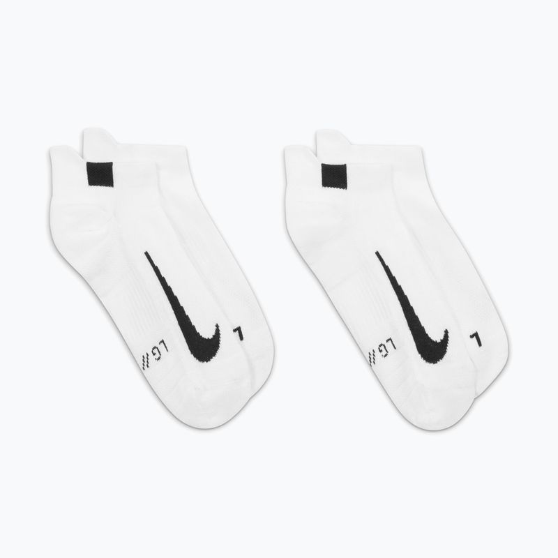 Zokni Nike Court Multiplier Max 2 pack white/black 3