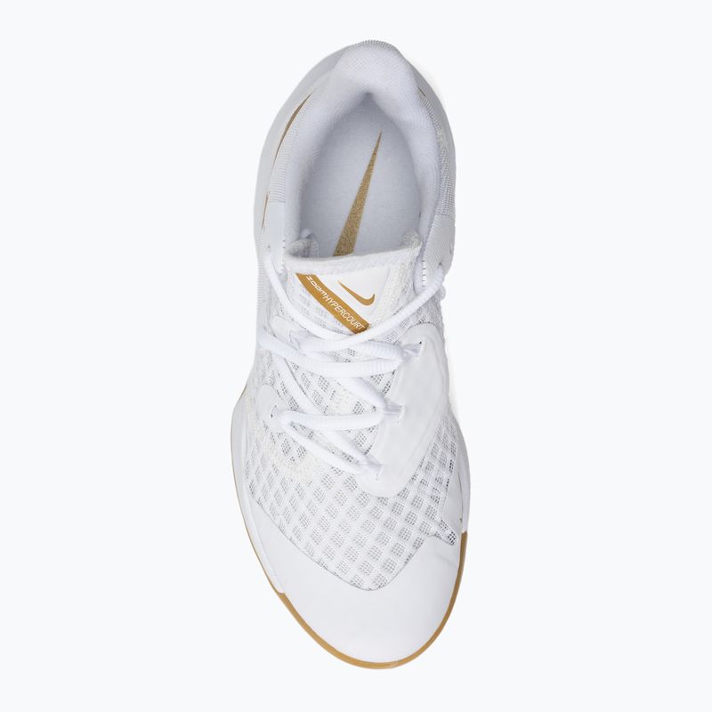 Nike Zoom Hyperspeed Court SE fehér/arany röplabdacipő 5