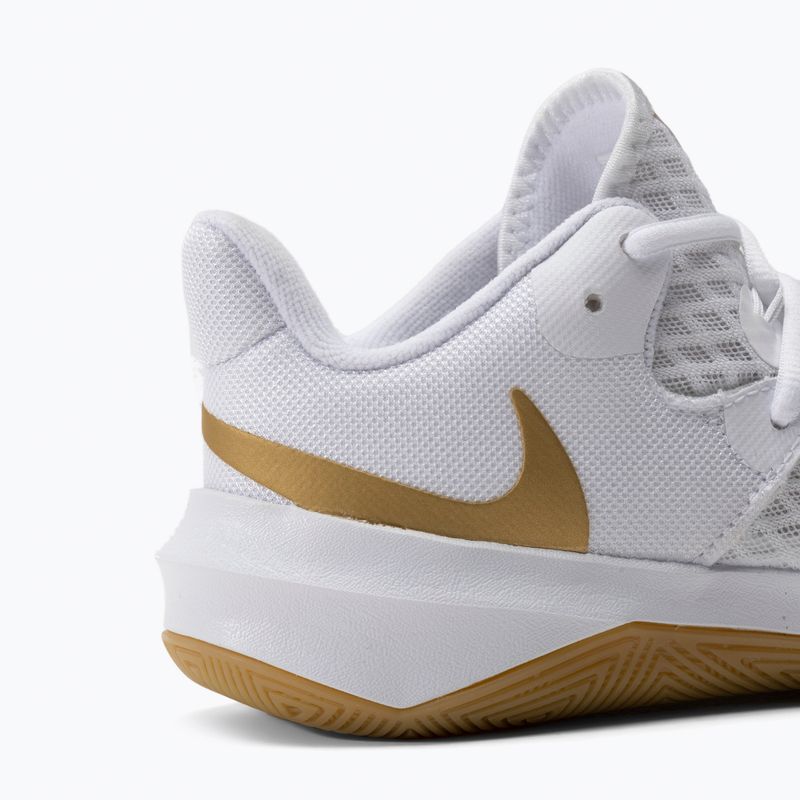 Nike Zoom Hyperspeed Court SE fehér/arany röplabdacipő 8
