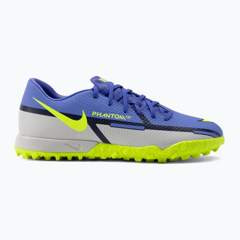 Férfi Nike Phantom GT2 Academy TF labdarúgócipő kék DC0803-570 2
